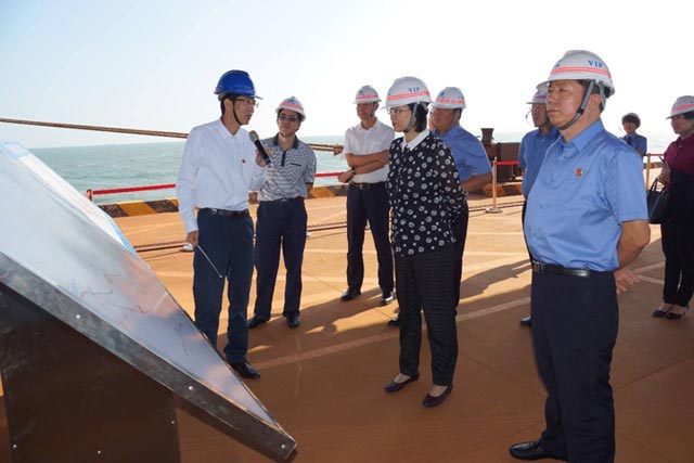 唐山市曹妃甸區(qū)對轄區(qū)范圍內的地磅進行專項監(jiān)督檢查