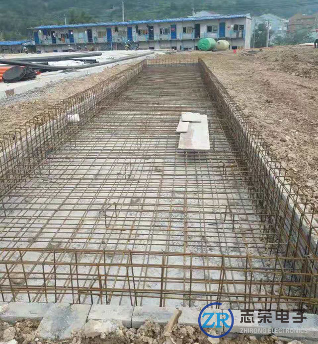 地磅基礎(chǔ)實拍圖