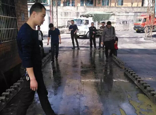 安順質(zhì)監(jiān)局開展煤礦地磅校驗工作